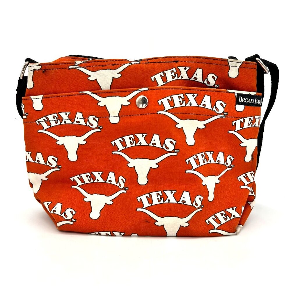 University of Texas Longhorns UT Orange Crossbody Bag Purse By Broad Bay - Picture 5 of 15